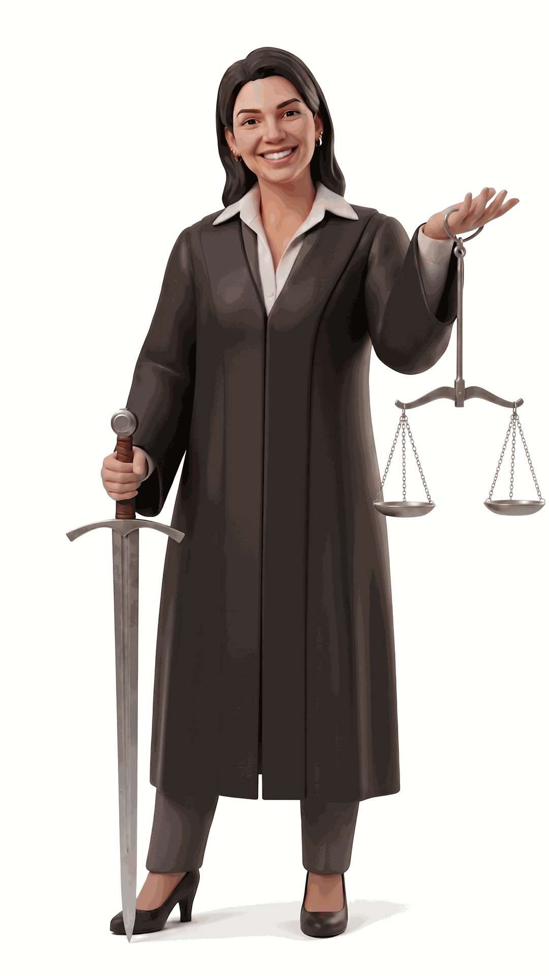 Lady of Justice – KI-Konzept (Gemini)