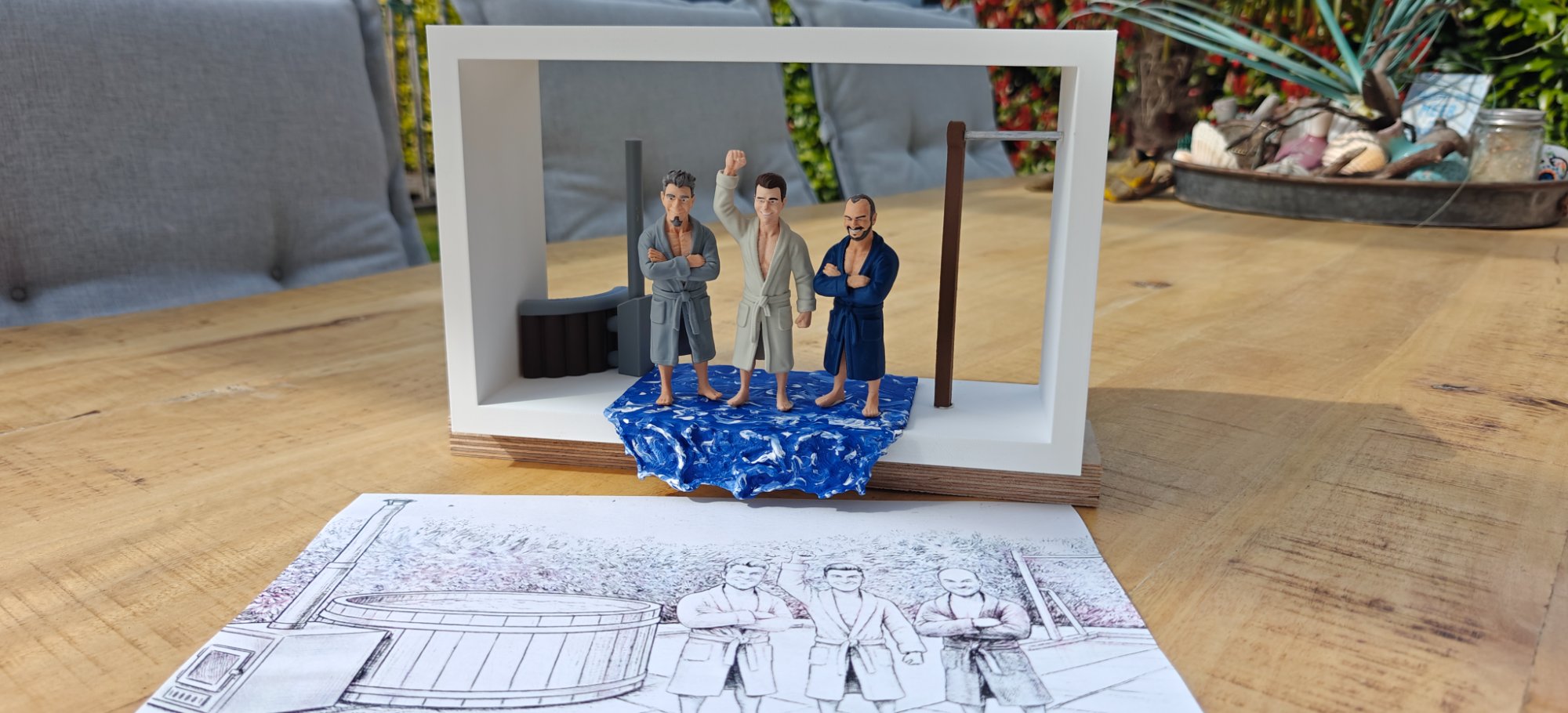 Momentenschmelz &ndash; echtes Figurenfoto