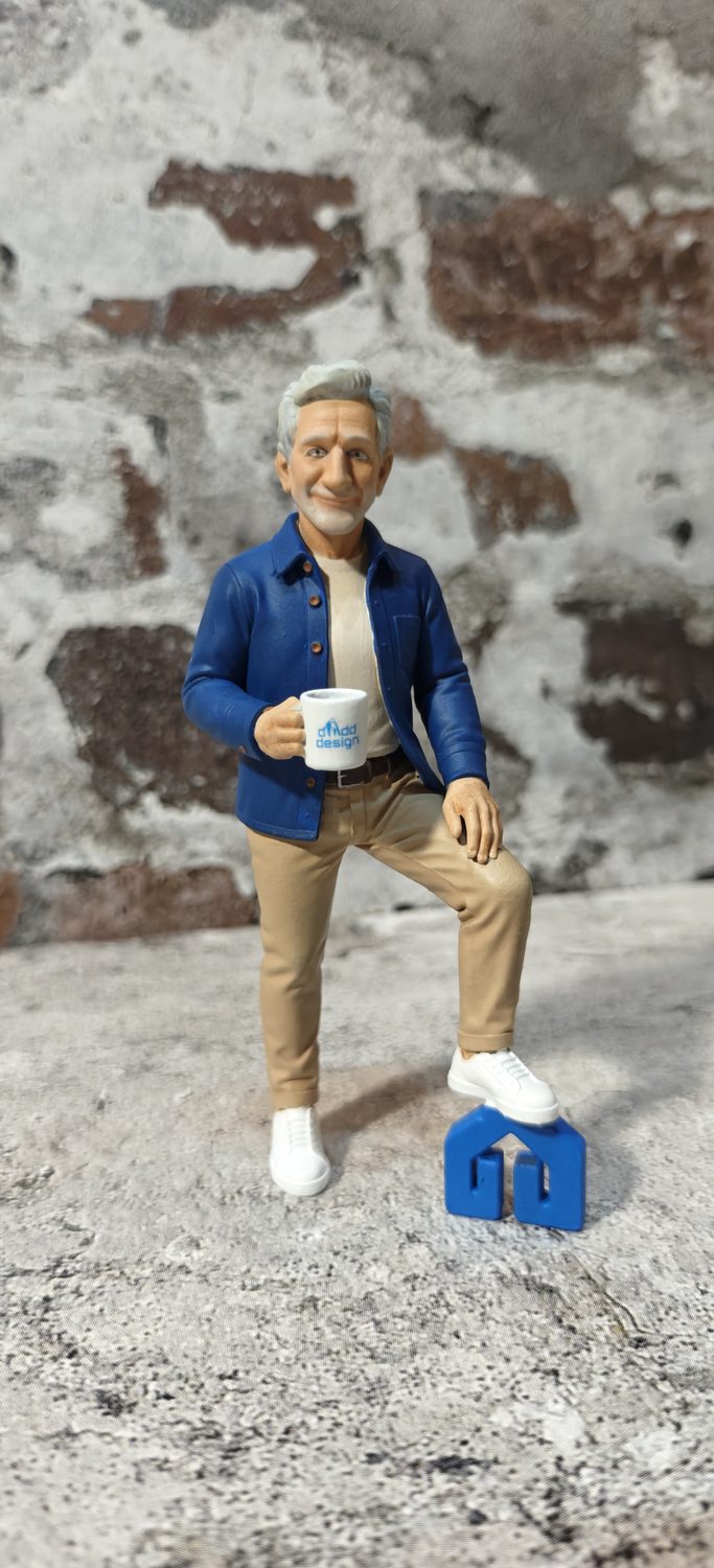 Fertig bemalte Resin-Figur