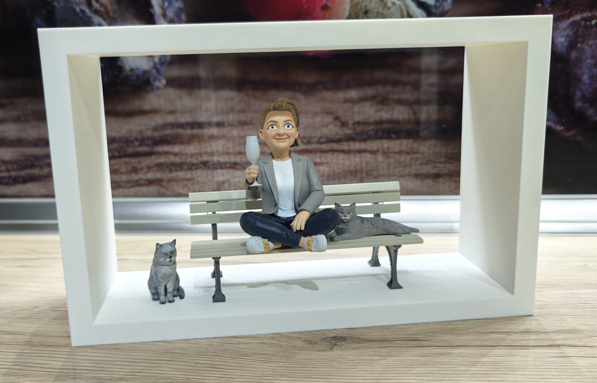 Die Lieblingsbank &ndash; Resin Tiefrahmen