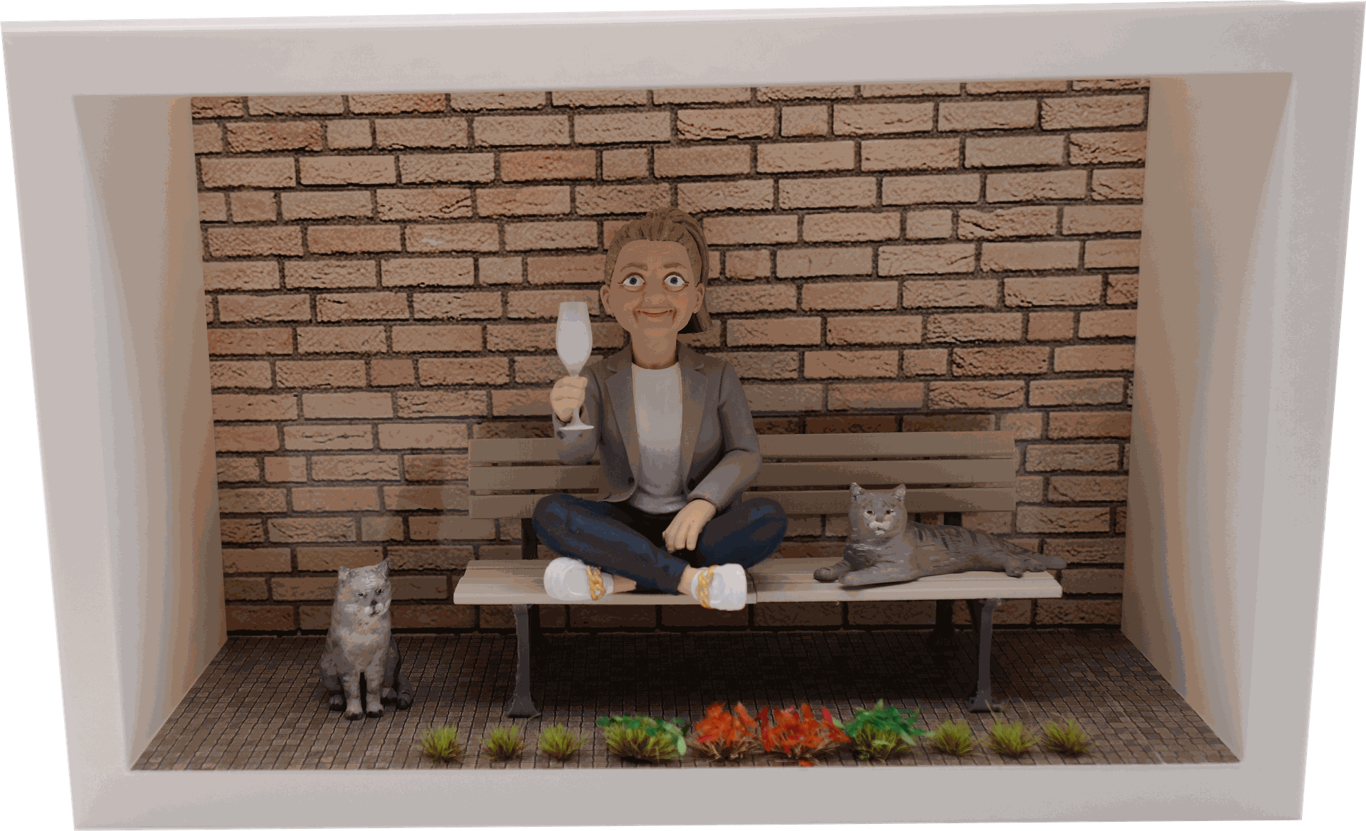 Momentenschmelz &ndash; echtes Figurenfoto